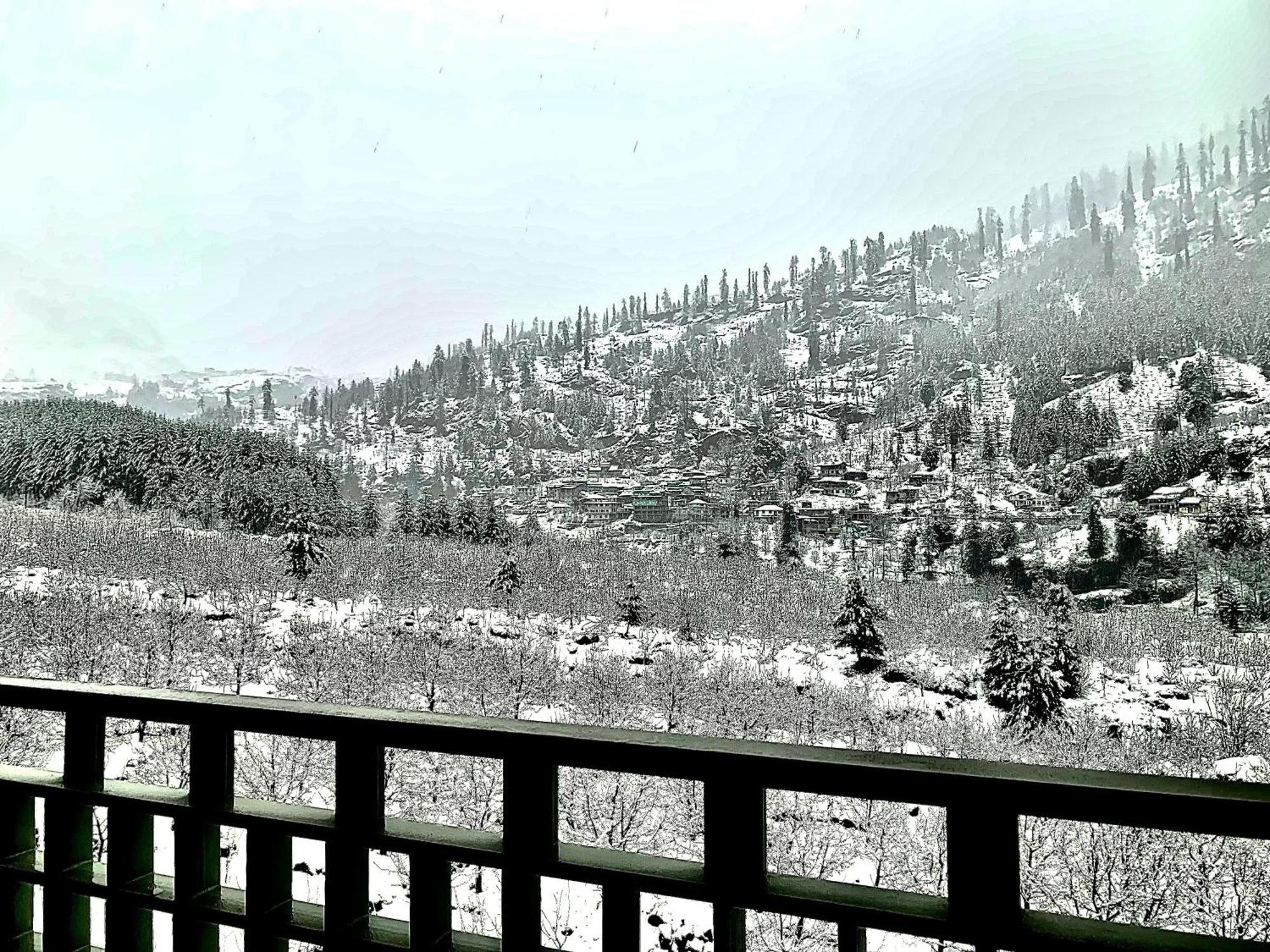La Aero Resort Home In Snow Mountains Manāli Exterior foto
